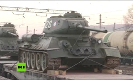Nga nhận lại từ Lào hàng chục tăng T-34 huyền thoại