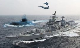 Ấn Độ tập trận trên biển lớn nhất lịch sử