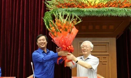Tổng Bí thư, Chủ tịch nước gặp mặt đảng viên trẻ tiêu biểu toàn quốc