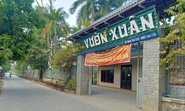 Khu sinh thái Vườn Xuân lợi dụng dự án nông nghiệp để sử dụng đất sai mục đích. Ảnh: Huy An 