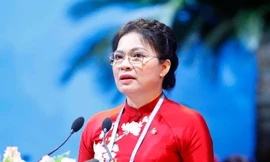 Bà Hà Thị Nga, Chủ tịch Hội Liên hiệp Phụ nữ Việt Nam khoá XIII