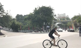 Một góc phố đi bộ Thành cổ Sơn Tây