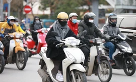 Trời rét kéo dài đến hết tháng 2 ở Bắc Bộ, Bắc Trung Bộ. Ảnh: Như Ý.