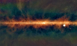 Hình ngôi sao trong ảnh minh họa cho vật thể bí ẩn trong vũ trụ. Ảnh: CNN