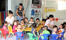 TPHCM đề xuất bắt buộc gắn camera tại các sơ sở giáo dục để bảo vệ trẻ em Ảnh: PL