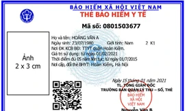 Mẫu thẻ BHYT mới từ ngày 1/42021