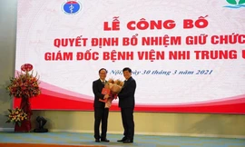Bệnh viện Nhi Trung ương có tân giám đốc