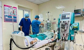 Chàng trai Hà Nội được cứu sống thần kỳ. Ảnh: Bệnh viện cung cấp