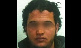 Bức ảnh đầu tiên của nghi phạm khủng bố được cảnh sát Đức công bố.