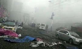 Hiện trường vụ nổ