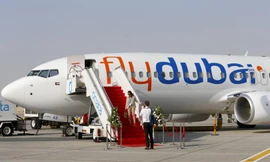 Một chiếc máy bay của Flydubai