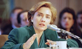 Bà Hillary Clinton vào năm 1993