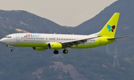 Một chiếc máy bay của hãng hàng không Jin Air