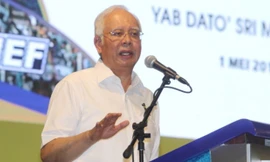 Thủ tướng Malaysia Datuk Seri Najib Razak thông báo đã tìm thấy xác chiếc máy bay mất tích hôm 5/5