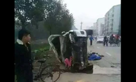 Hiện trường vụ tai nạn