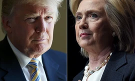 Ông Donald Trump và bà Hillary Clinton thắng lớn trong ngày siêu thứ ba 26/4