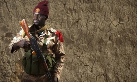 Một binh sỹ quân đội Mali