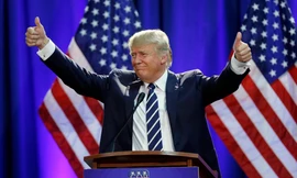Tỷ phú Donald Trump vừa chính thức được Đại hội Đảng Cộng hòa cử làm đại diện trong cuộc đua vào Nhà Trắng
