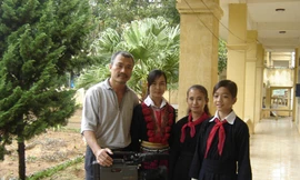 Đạo diễn Đường Minh Giang tại Cao Bằng