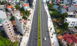 Cận cảnh đường 1.200 tỷ đồng ở quận Long Biên sắp về đích 