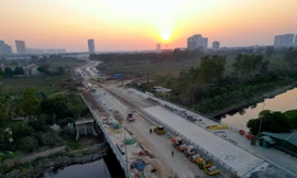 Đường Lê Quang Đạo kéo dài 'lỡ hẹn' thông xe sớm vào cuối năm 2024