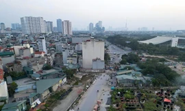 Đường 800m ở Hà Nội làm 10 năm chưa xong