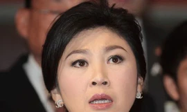 Thủ tướng Yingluck Shinawatra vừa có cuộc gặp với lãnh đạo biểu tình Suthep Thaugsuban tại một địa điểm bí mật