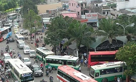 Áp mức phí mới xe ra, vào bến ô tô