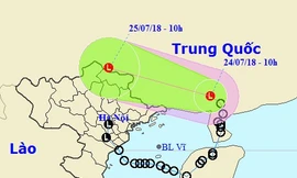 Áp thấp nhiệt đới có đường đi kỳ lạ, sẽ gây mưa rất to ở các tỉnh miền núi phía Bắc