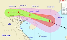 Bão số 6 sẽ đổ bổ vào đất liền phía Trung Quốc