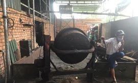 Cơ sở chế biến kinh doanh nông sản của bà Nguyễn Thị Thanh Loan