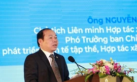 Chủ tịch Liên minh HTX Việt Nam Nguyễn Ngọc Bảo