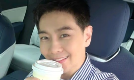 Vợ chồng Lâm Chí Dĩnh uống cà phê, ăn phở tại Đà Nẵng