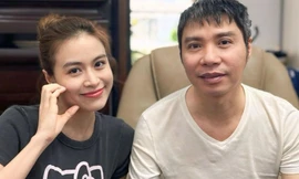 Hoàng Thùy Linh đến thăm NSND Công Lý