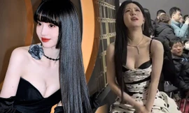 Mặc gợi cảm giữa thời tiết 0 độ C, dàn hoa đán Trung Quốc co ro trên thảm đỏ