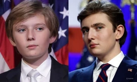 Ẩn ý trang phục nhà ông Trump trong lễ mừng chiến thắng