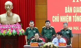 Bàn giao nhiệm vụ Chủ nhiệm Tổng cục Chính trị Quân đội nhân dân Việt Nam