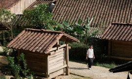 Xóm nhỏ ở Cao Bằng ẩn mình giữa lưng chừng núi, cảnh đẹp như tranh