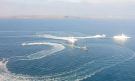 Căng thẳng Nga- Ukraine leo thang sau vụ hải quân hai nước chạm trán nhau ở eo biển Kerch.