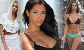 Vóc dáng hoàn hảo của nàng 'Kim Kardashian nước Pháp'