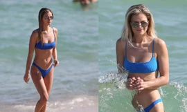 Siêu mẫu đẹp nhất Canada khoe thể hình đẹp như tạc tượng