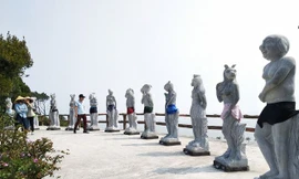 Nhà điêu khắc Trần Minh Tuấn, tác giả của 12 tượng con giáp lên tiếng