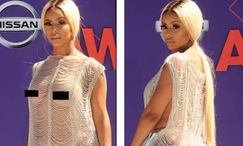 Choáng với sao mặc xuyên thấu, không nội y tại Lễ trao giải BET 