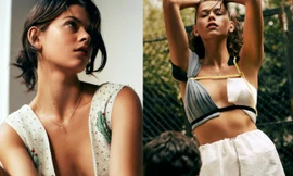 Ngắm chân dài 9x Georgia Fowler đẹp mê mẩn trên tạp chí