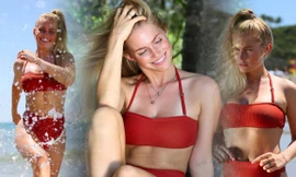 Đường cong nóng 'bỏng mắt' của người mẫu Jo Orthey