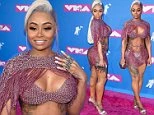 'Vũ nữ thoát y' Blac Chyna lại 'gây bão' khi mặc như không