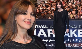 'Biểu tượng sắc đẹp Ý' quyến rũ mê hồn, hút 'rừng' ống kính ở sự kiện 