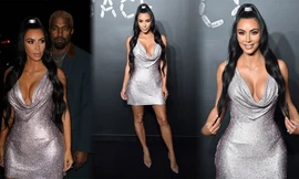 Kim siêu vòng 3 đẹp ngất ngây với váy bó sát siêu gợi cảm