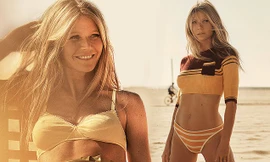 Gwyneth Paltrow khoe đường cong thể hình tuyệt mỹ ở tuổi U50