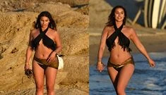 'Mỹ nhân da đỏ' Ferne McCann khoe dáng nuột kinh ngạc sau sinh 5 tháng